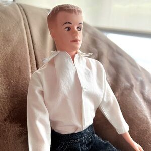 Vintage 12” Barbie Ken Clone Doll 1960’s Unmarked Rare Collectable